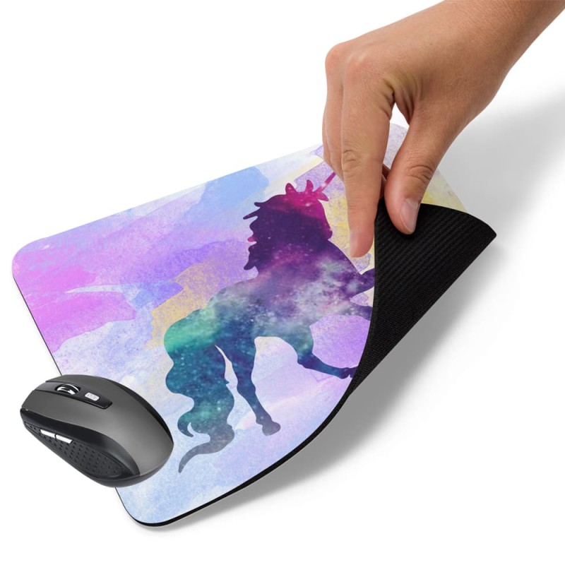 Tapis de souris licorne très coloré cadeau pas cher