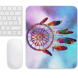Tapis de souris attrape rêves couleurs reposantes