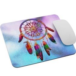 Tapis de souris attrape rêves couleurs reposantes