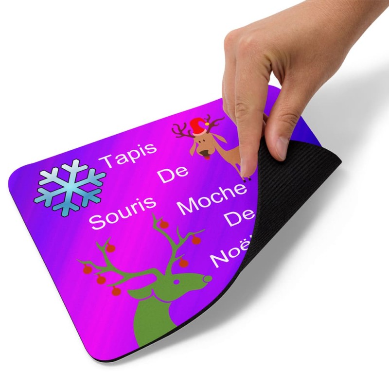 Tapis de souris moche de Noël idée cadeau pas chère