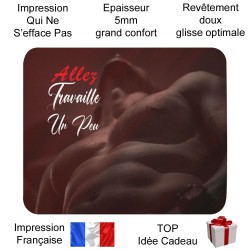 Tapis de souris coquin homme musclé idée cadeau