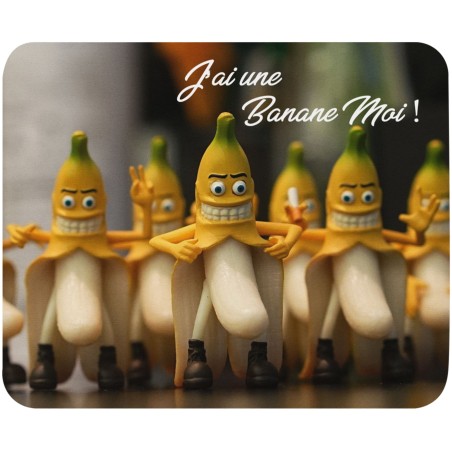 Tapis de souris banane