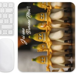 Tapis de souris bananes sourire idée cadeau pas chère