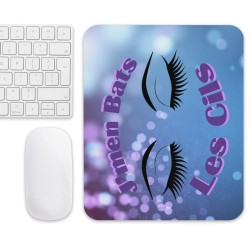 Tapis de souris J’men Bats Les Cils rigolo