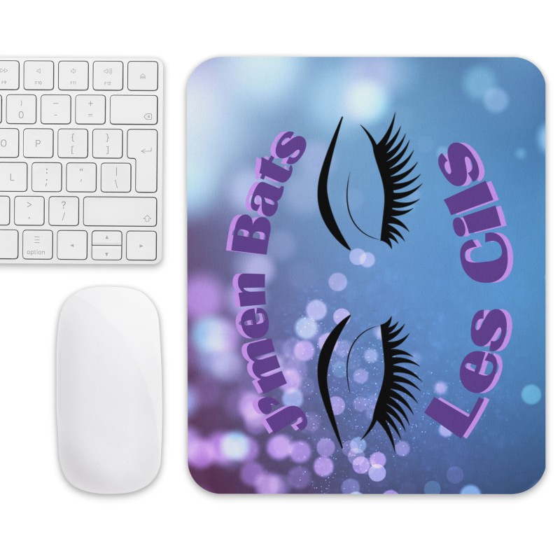 Tapis de souris J’men Bats Les Cils rigolo