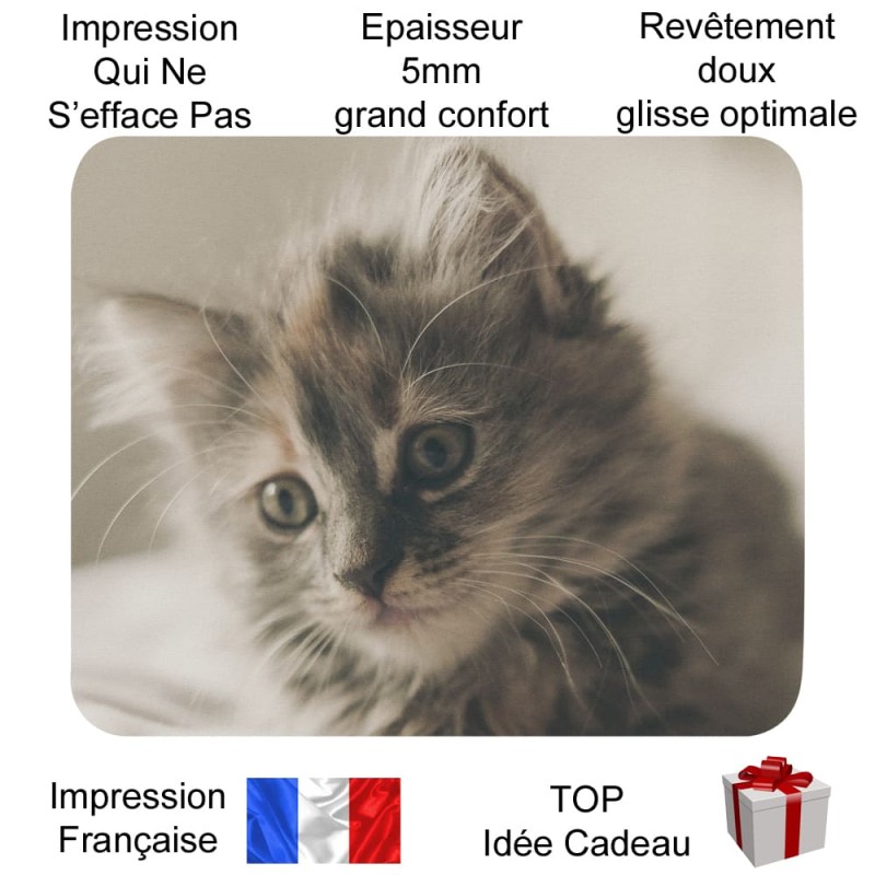 Tapis de souris chaton attendrissant pour petits et grands