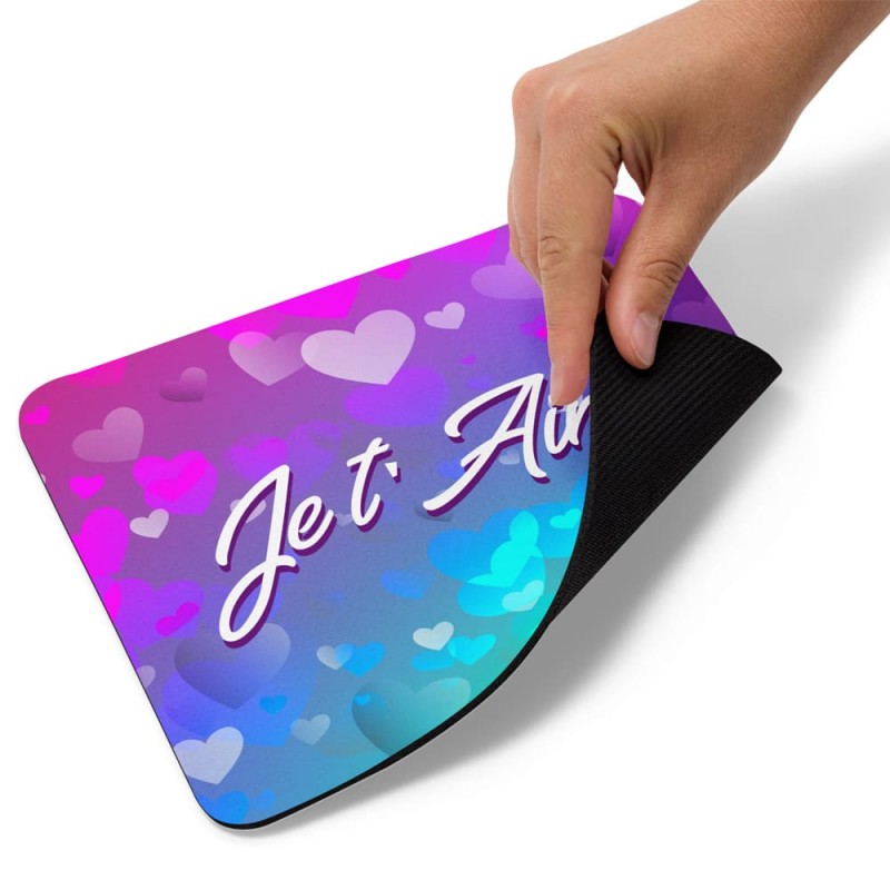 Tapis de souris Je t’aime a commander en ligne