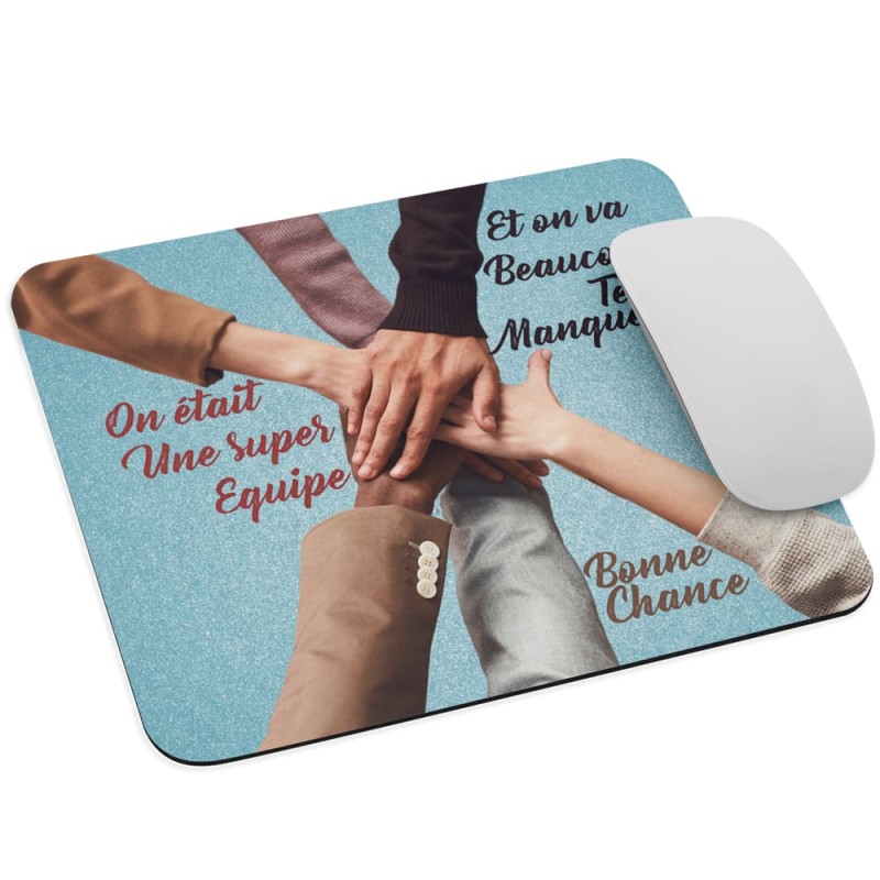 Achat Tapis de souris départ collègue super équipe