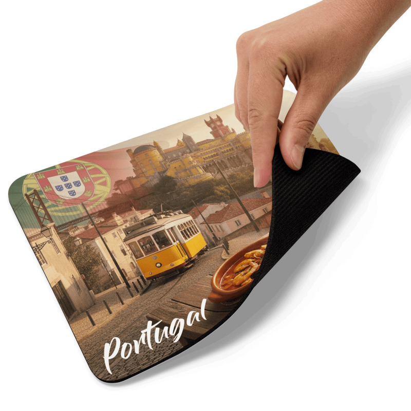Tapis de souris souvenir du Portugal cadeau pas cher