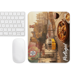 Tapis de souris souvenir du Portugal cadeau pas cher