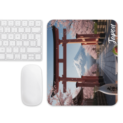 Tapis de souris souvenir du Japon Sakura Fuji Torii