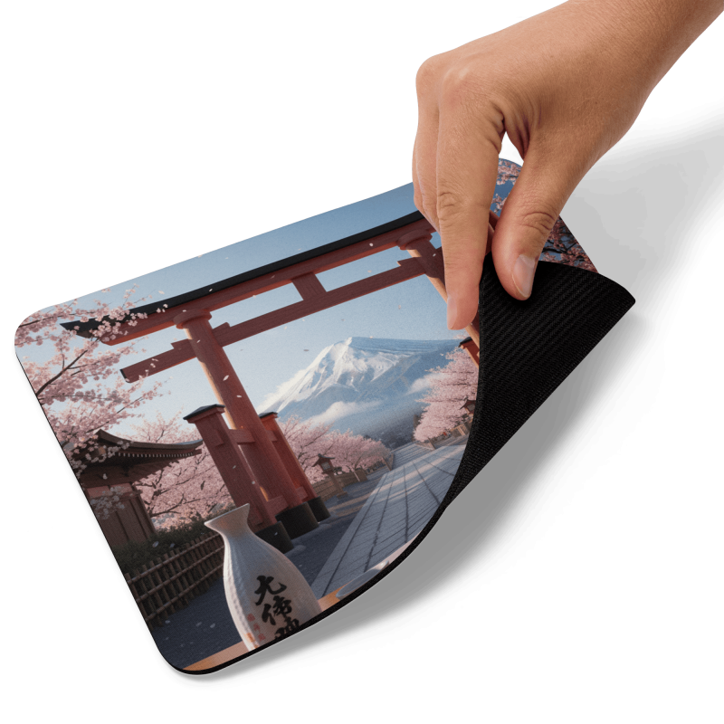 Tapis de souris souvenir du Japon Sakura Fuji Torii