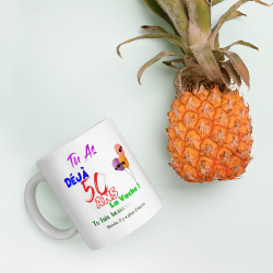 Tasse 50 ans drôle anniversaire visuel bougie