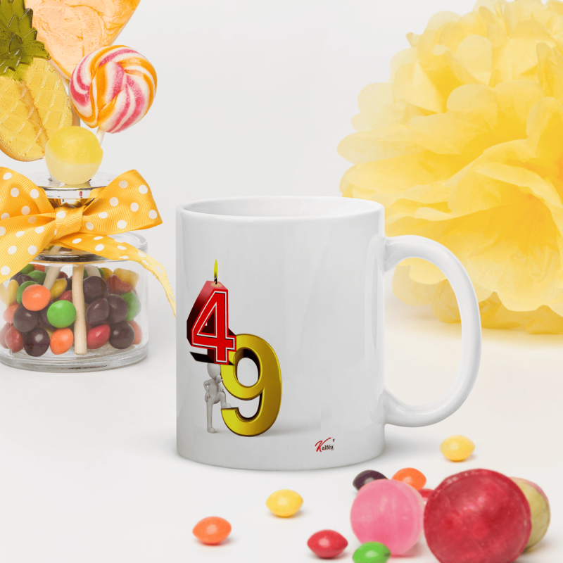 Mug 49 ans drôle cadeau pas cher tasse anniversaire