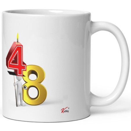 Tasse 48 ans drôle mug anniversaire