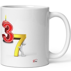 Tasse 37 ans humour idée cadeau pas chère