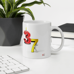 Tasse 37 ans humour idée cadeau pas chère