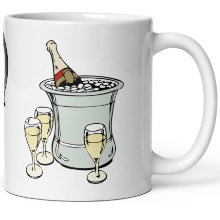 Tasse divorce drôle Bravo approuvé avec menottes