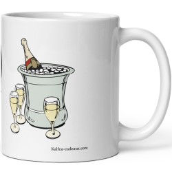 Mug divorce personnalisable avec le prénom