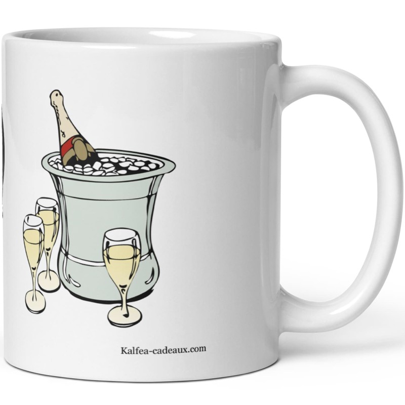 Mug divorce personnalisable avec le prénom