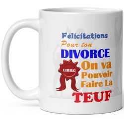 Mug divorce humoristique