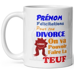 Mug divorce personnalisable