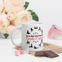 Mug coquin cardio tasse drôle pour couple amoureux