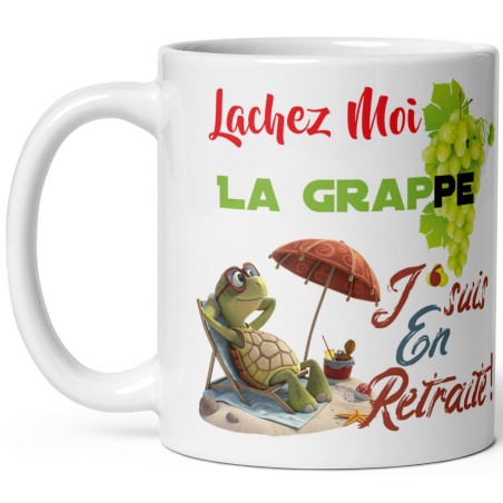 Mug a offrir à un collegue pour sa retraite