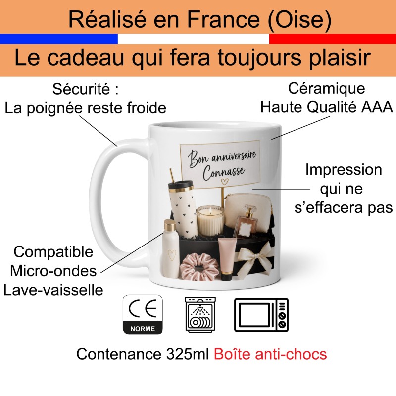 Acheter une Tasse anniversaire connasse mug drôle et chic