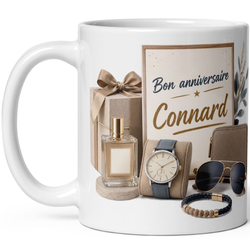 Mug drôle anniversaire pour offrir à un connard