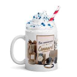Achat Mug anniversaire connard tasse drôle et chic