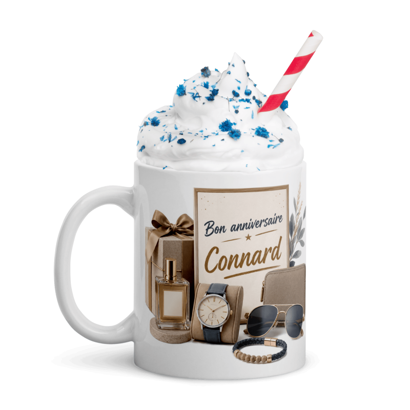 Achat Mug anniversaire connard tasse drôle et chic