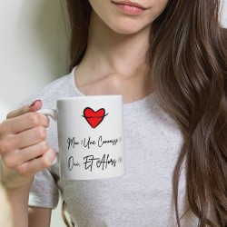 Commande Mug femme drôle connasse tasse avec coeur rouge