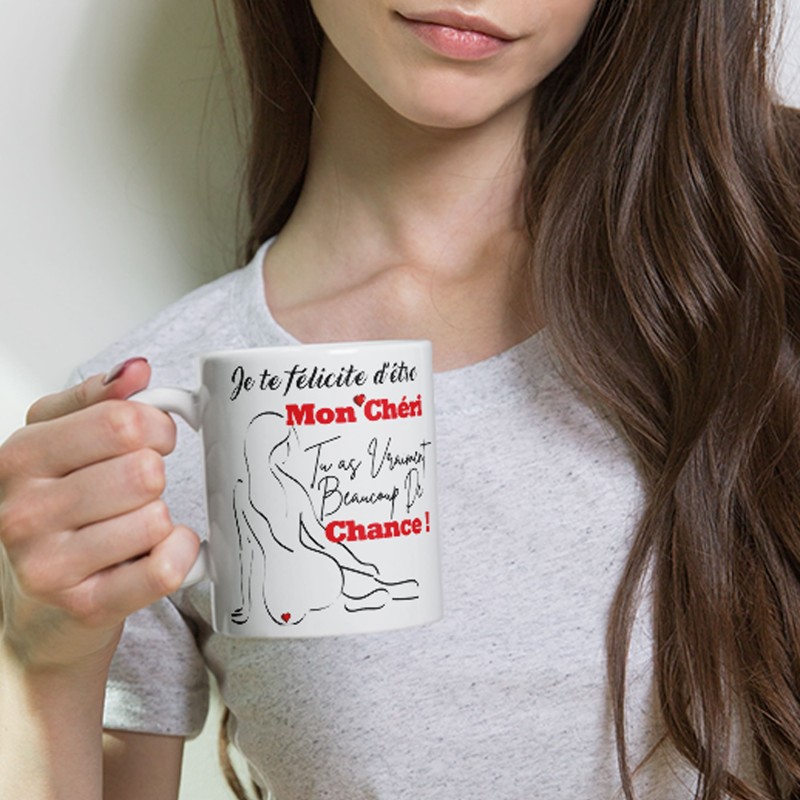 Tasse pour chéri drôle et romantique mug Je t’aime