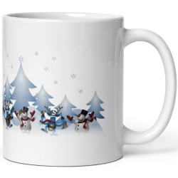 Mug Noël joyeux père Noël gourmand tasse festive
