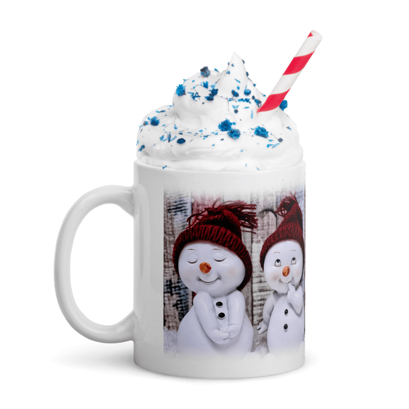 Mug Noël bonhommes de neige tasse inédite