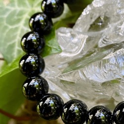 Bracelet onyx noir en pierre naturelle | Kalféa
