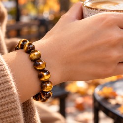 Bracelet œil de tigre AA+, à glisser dans votre panier