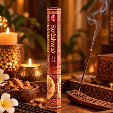 Acheter encens bois de santal en bâtonnets