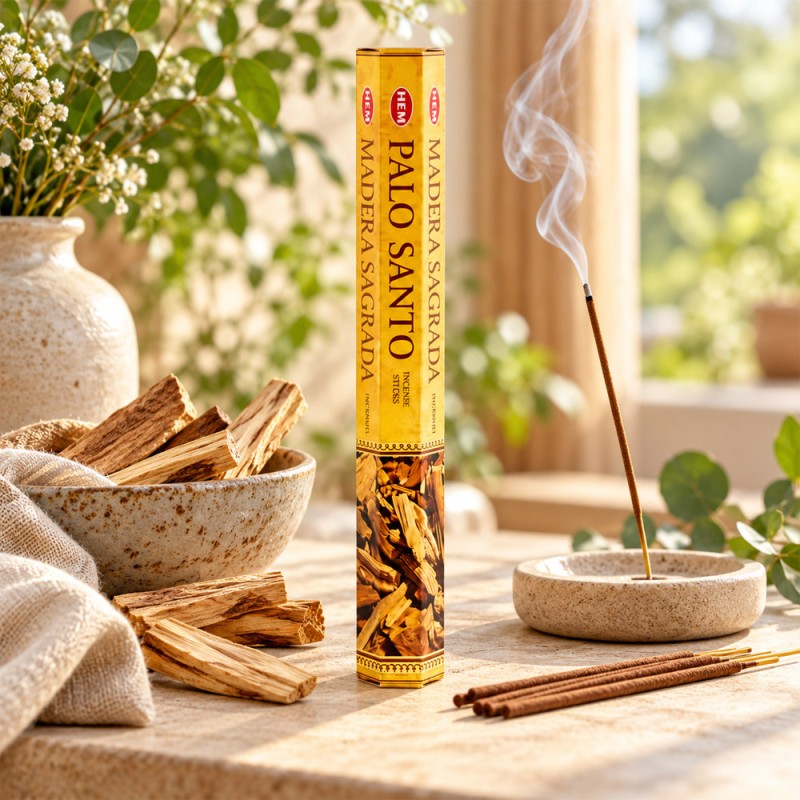 Commander encens palo santo en bâtonnets