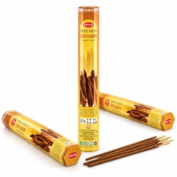 Lot de 3 boîtes hexagonales d'encens HEM Precious Cinnamon à la cannelle
