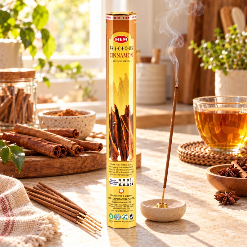 Acheter encens cannelle épicé en bâtonnets, lot de 60