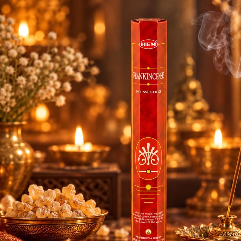 Achat encens oliban en bâtonnets, résine frankincense