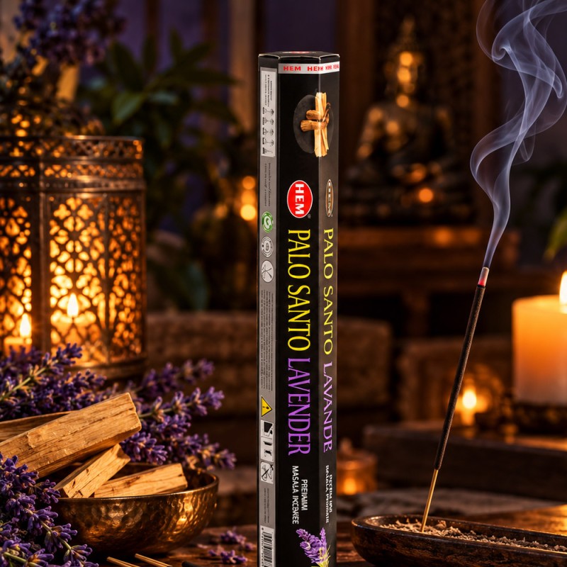 Acheter encens palo santo lavande masala, bâtonnets indiens