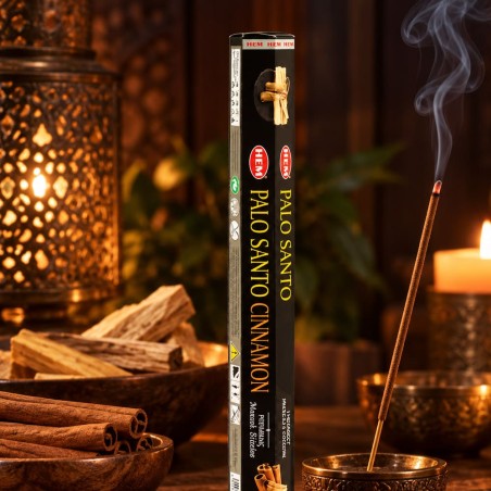 Encens HEM palo santo cannelle masala en bâtonnets épicés
