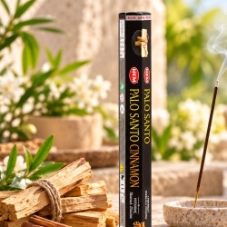 Encens HEM palo santo cannelle masala en bâtonnets épicés