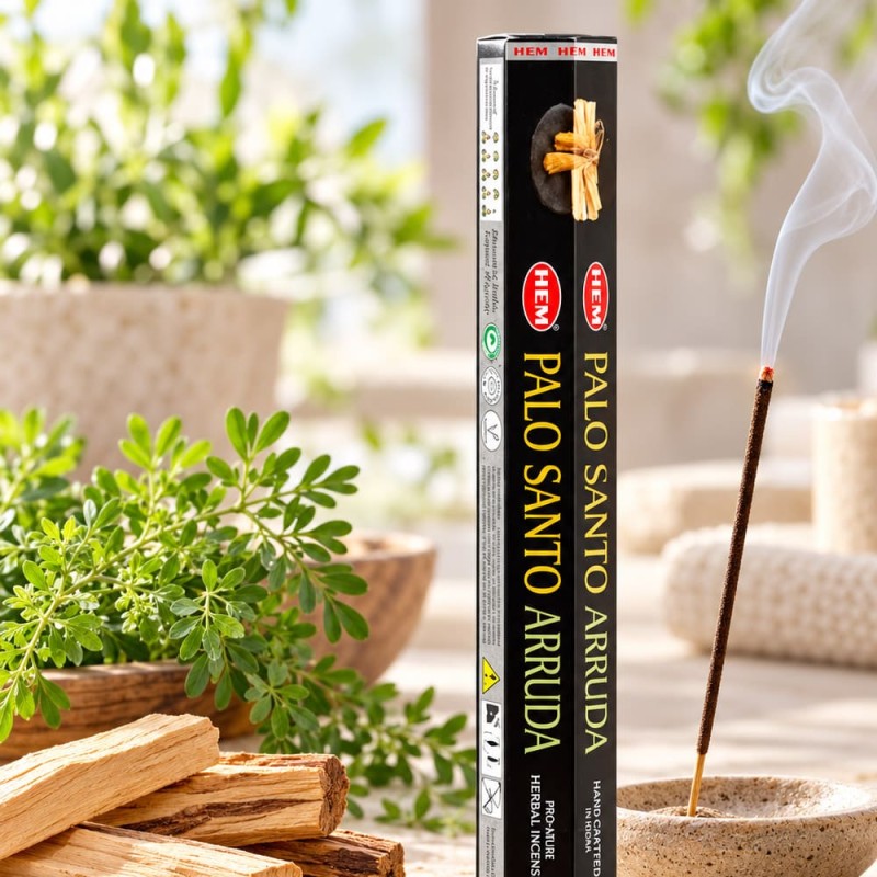 Acheter encens palo santo arruda, bâtonnets de protection