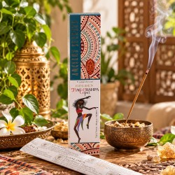 Encens copal nag champa fait main, lot de 2 boîtes pas cher
