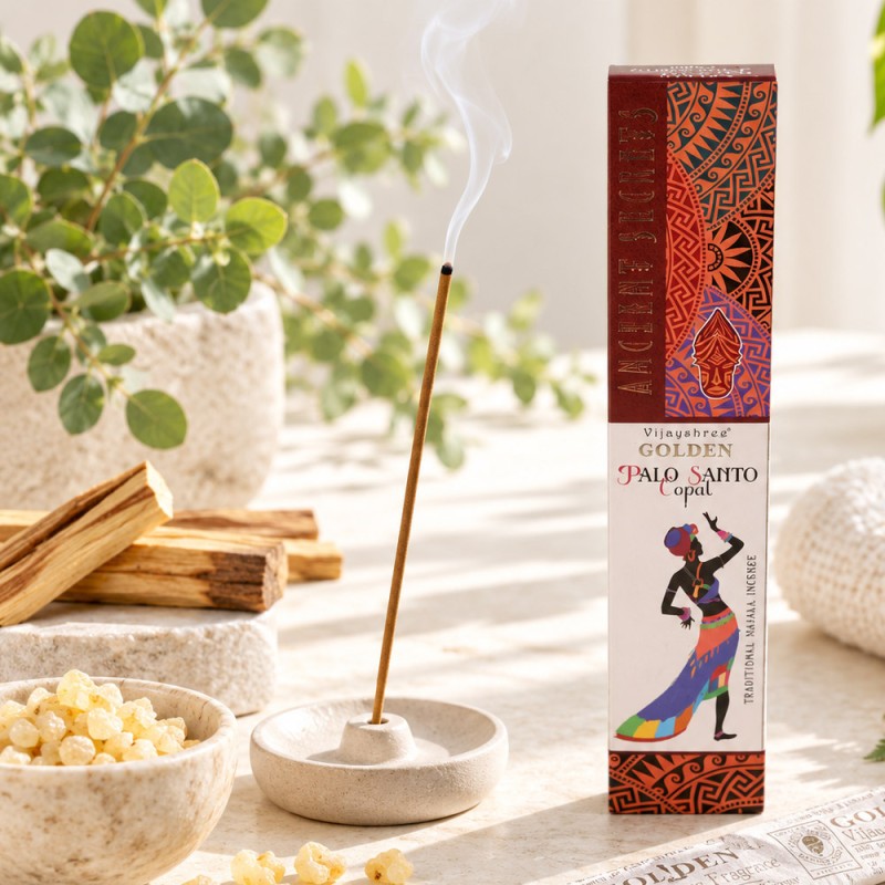 Commander encens copal et palo santo, bâtonnets faits main