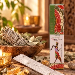 Encens Vijayshree copal et sauge blanche pour purifier